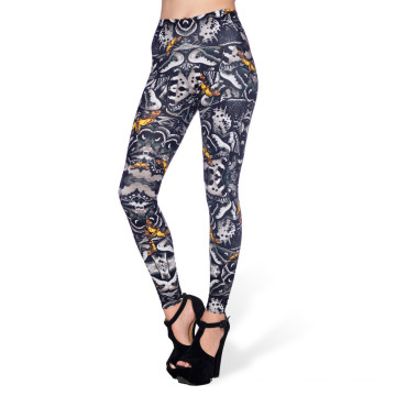 Facory Price Femmes Leggings Imprimées